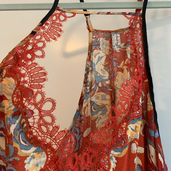 NWT! Free People Long Flowy Tank - Picture 5 of 7